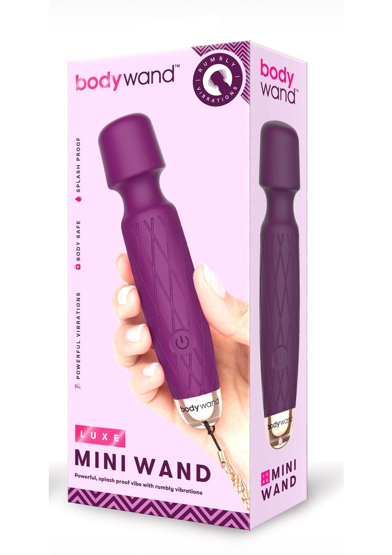 Bodywand Luxe Mini Wand Rechargeable Silicone Wand Massager