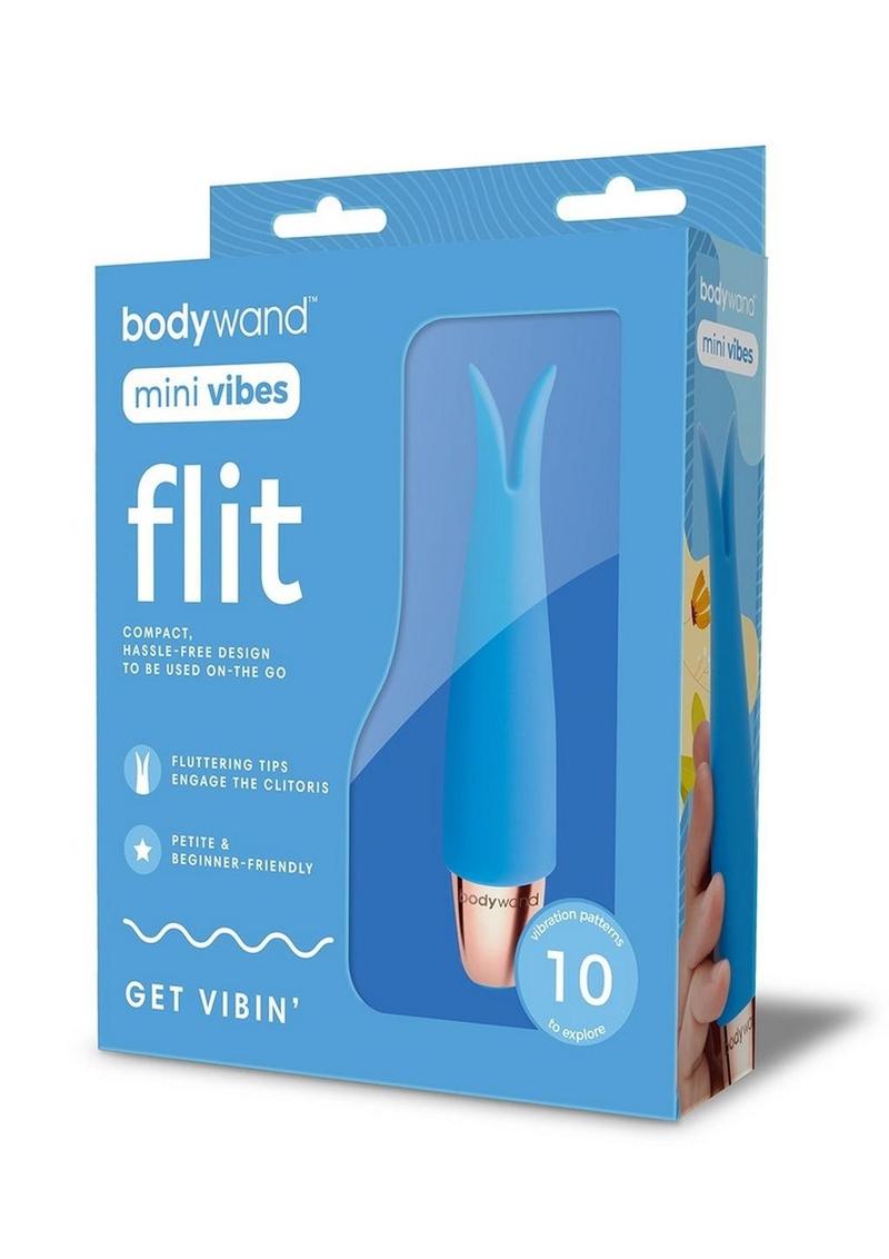 Bodywand Mini Vibes Flit Rechargeable Silicone Clitoral Stimulator