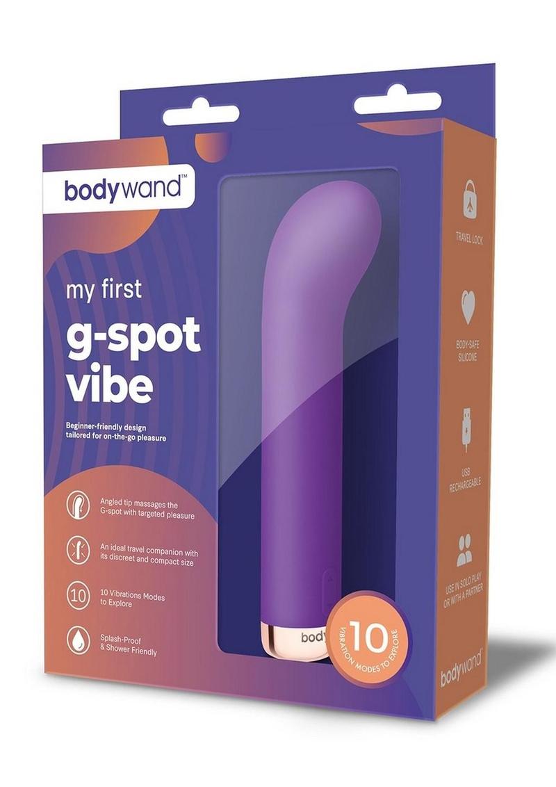 Bodywand My First G-Spot Vibe Silicone Rechargeable Vibrator