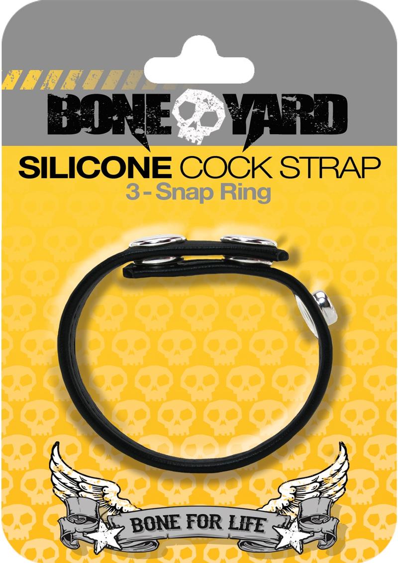 Boneyard Silicone Ball Strap 3-Snap Ring