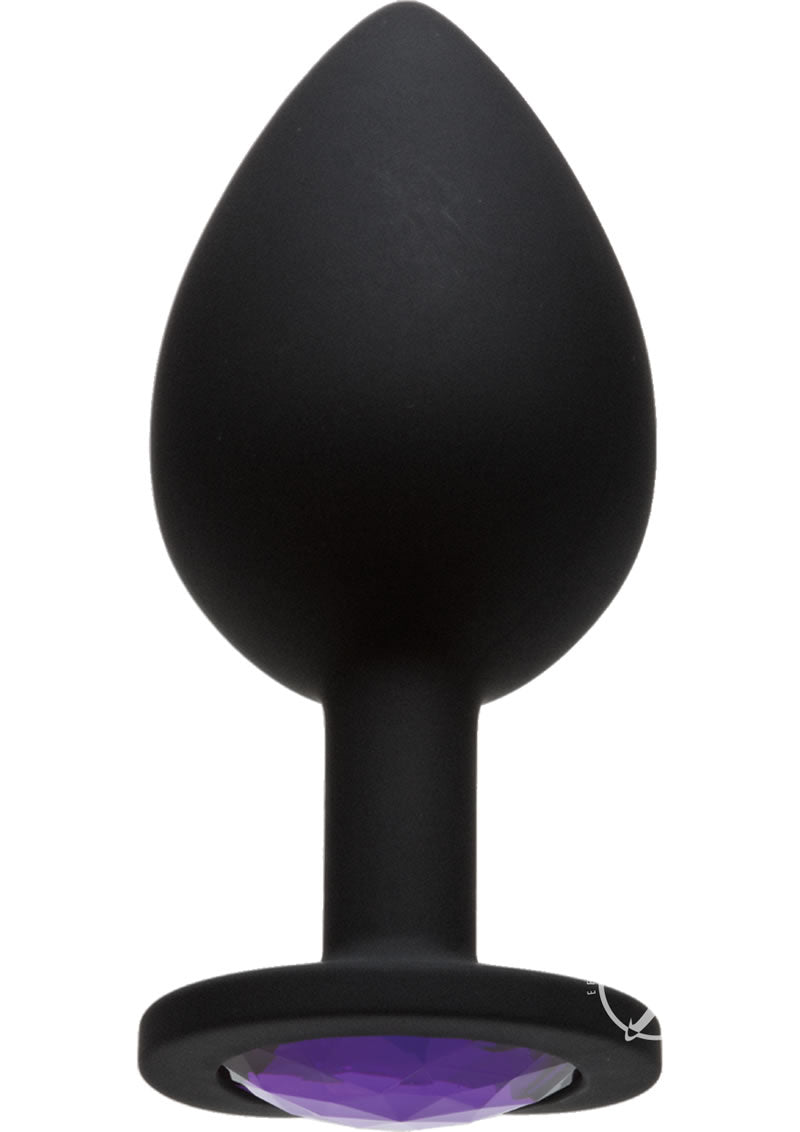 Booty Bling Jeweled Silicone Anal Plug