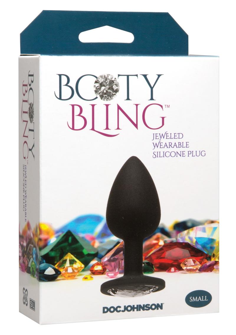 Booty Bling Jeweled Silicone Anal Plug