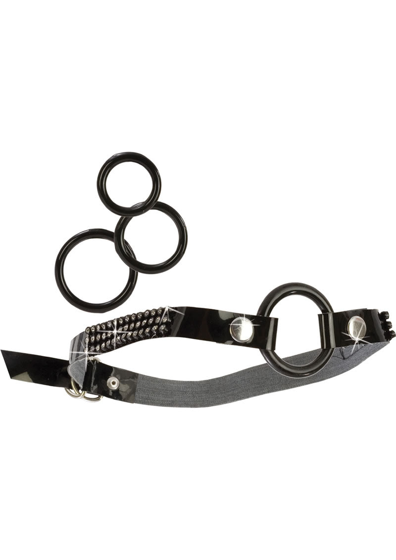 Bound By Diamonds Open Ring Gag