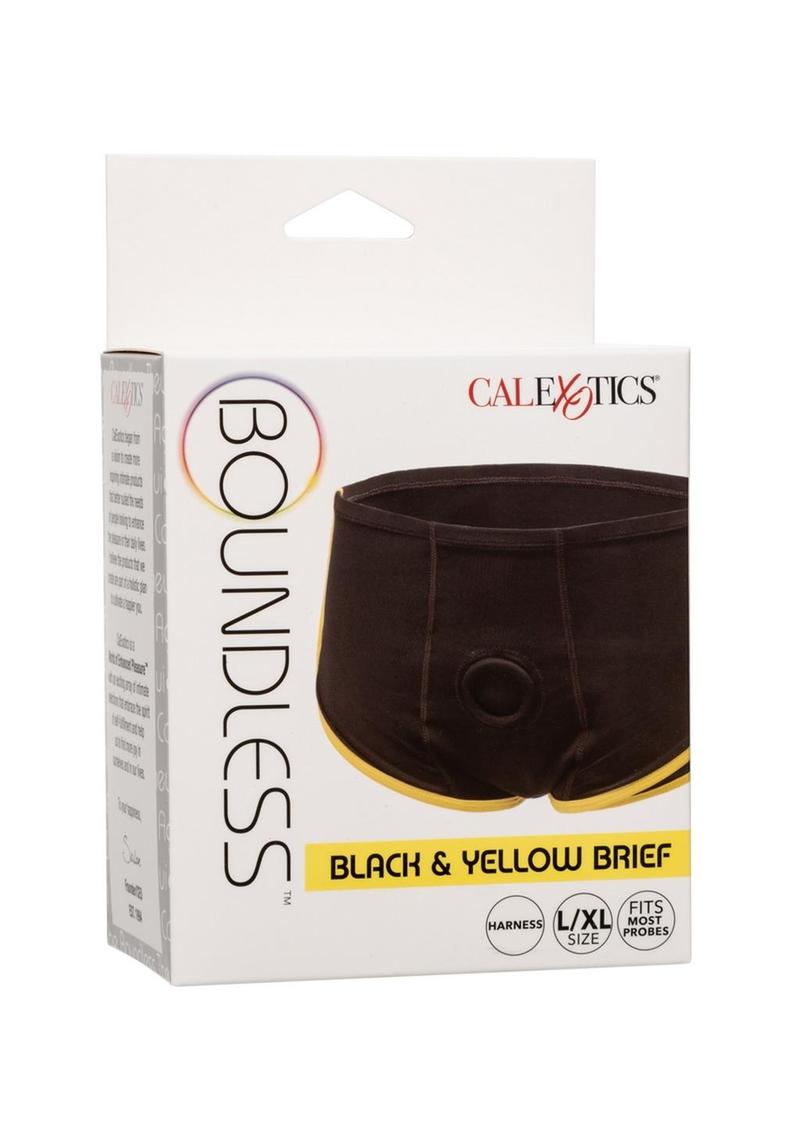 Boundless Black and Yellow Brief