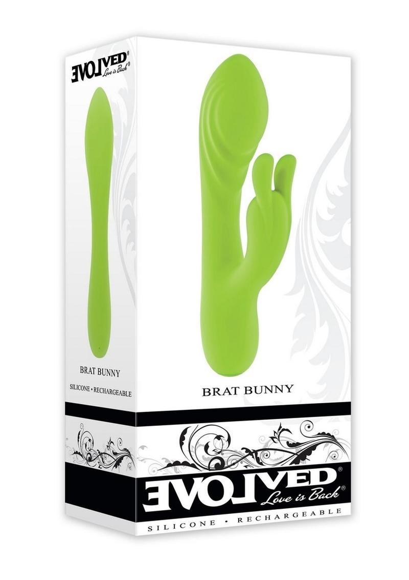 Brat Bunny Rechargeable Silicone Rabbit Vibrator