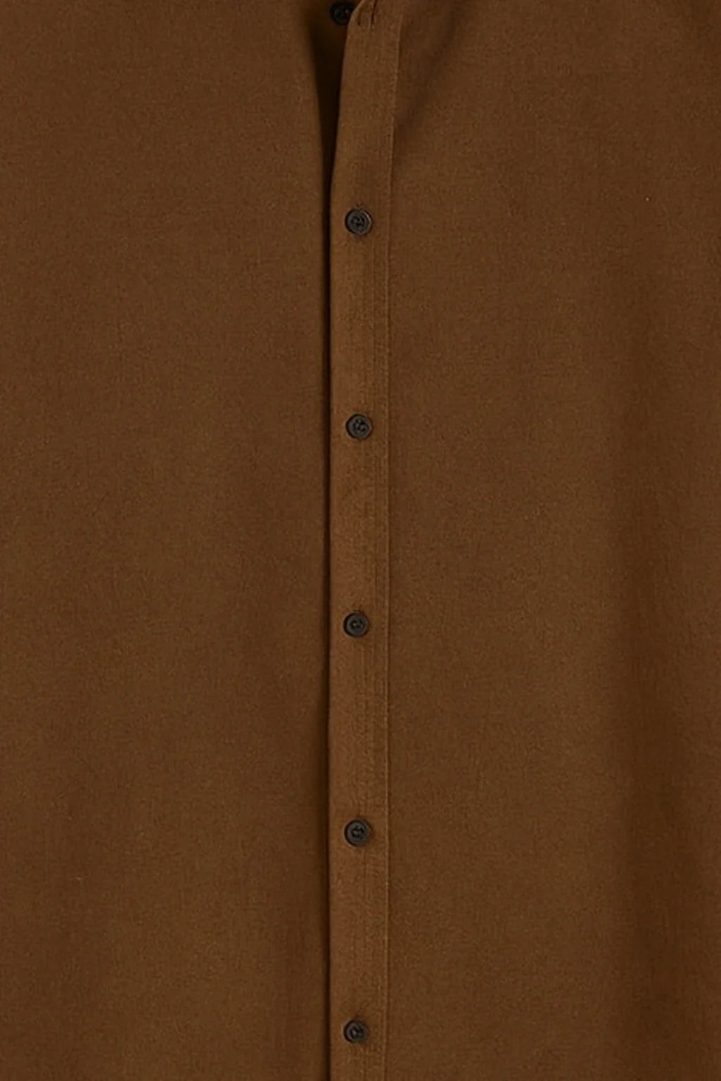 Men's Brown Color Premium Full Sleeve Shirt