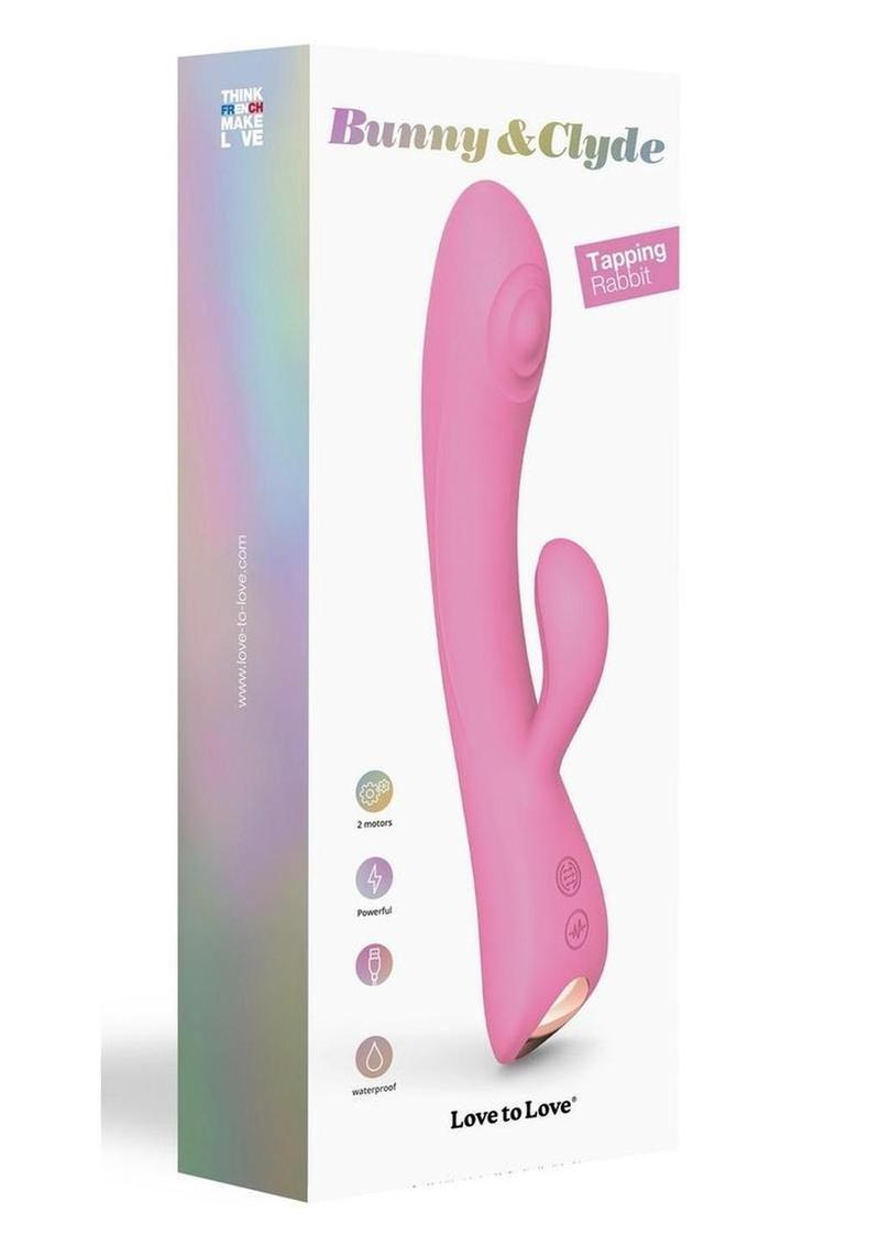 Bunny and Clyde Rechargeable Silicone Rabbit Vibrator