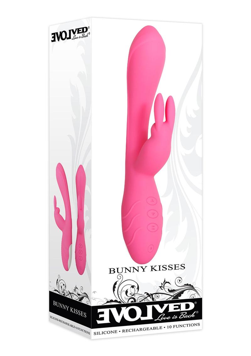 Bunny Kisses Rechargeable Silicone Rabbit Vibrator
