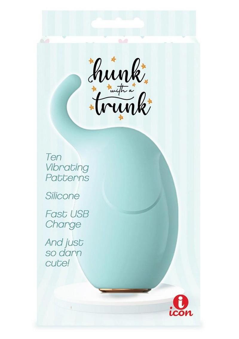 Buzzy Buddy Hunk with A Trunk Rechargeable Silicone Clitoral Stimulator
