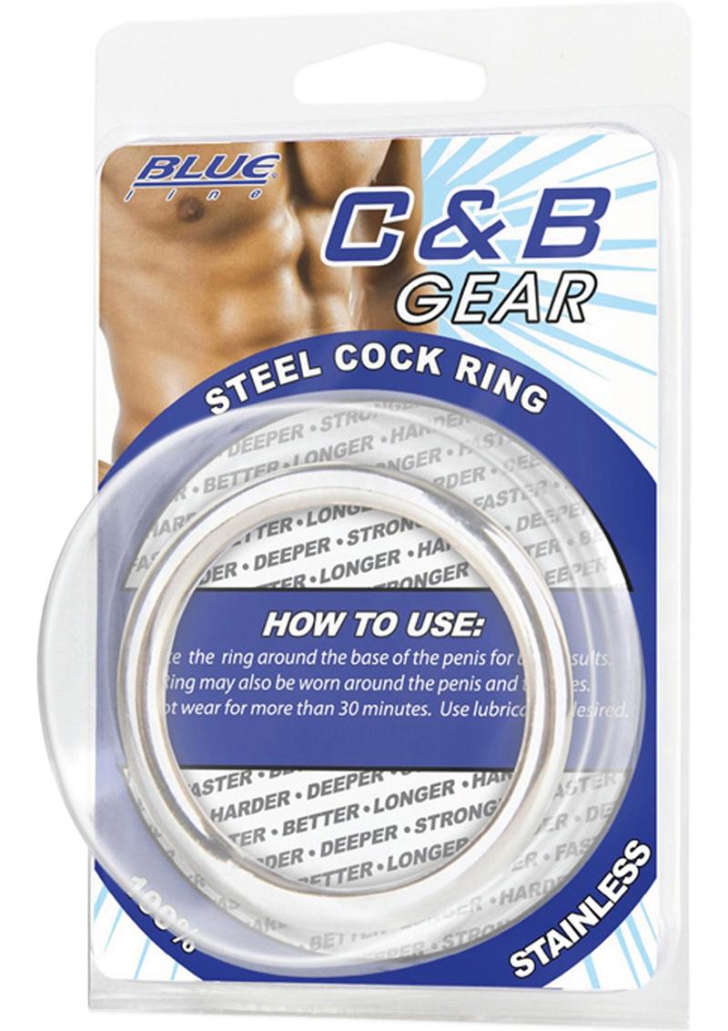 C and B Gear Steel Cock Ring