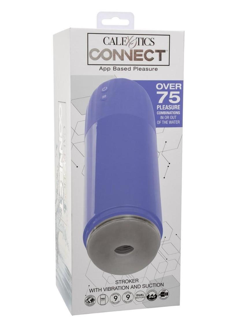 Calexotics Connect Stroker Rechargeable with Vibration and Suction