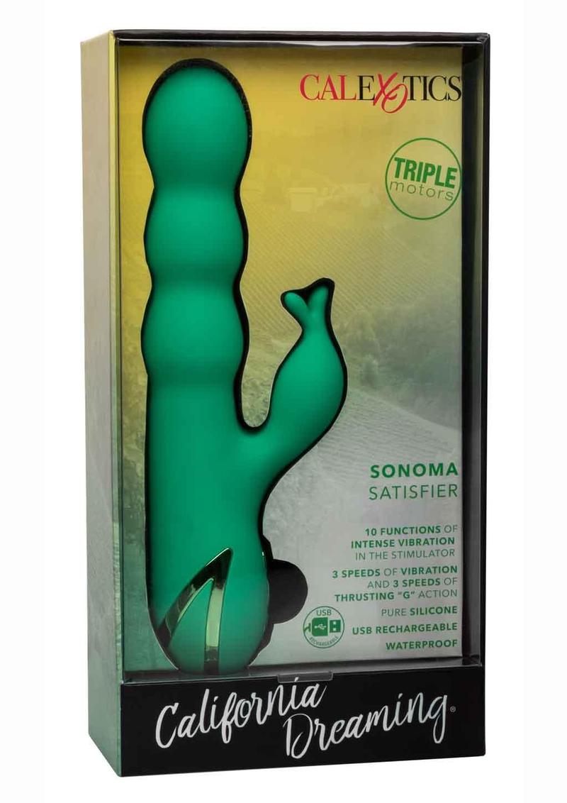 Califormia Dreaming Sonoma Satisfyer Rechargeable Silicone Vibrator