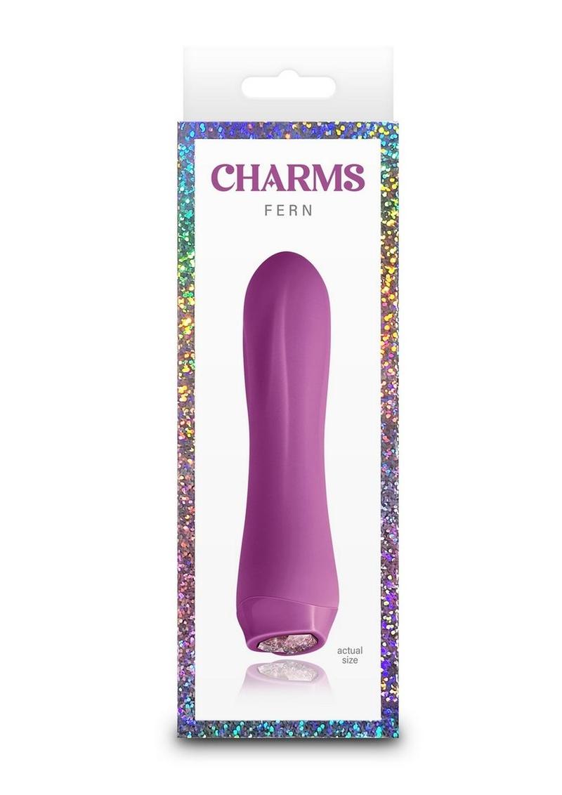 Charms Fern Rechargeable Silicone Mini Vibrator