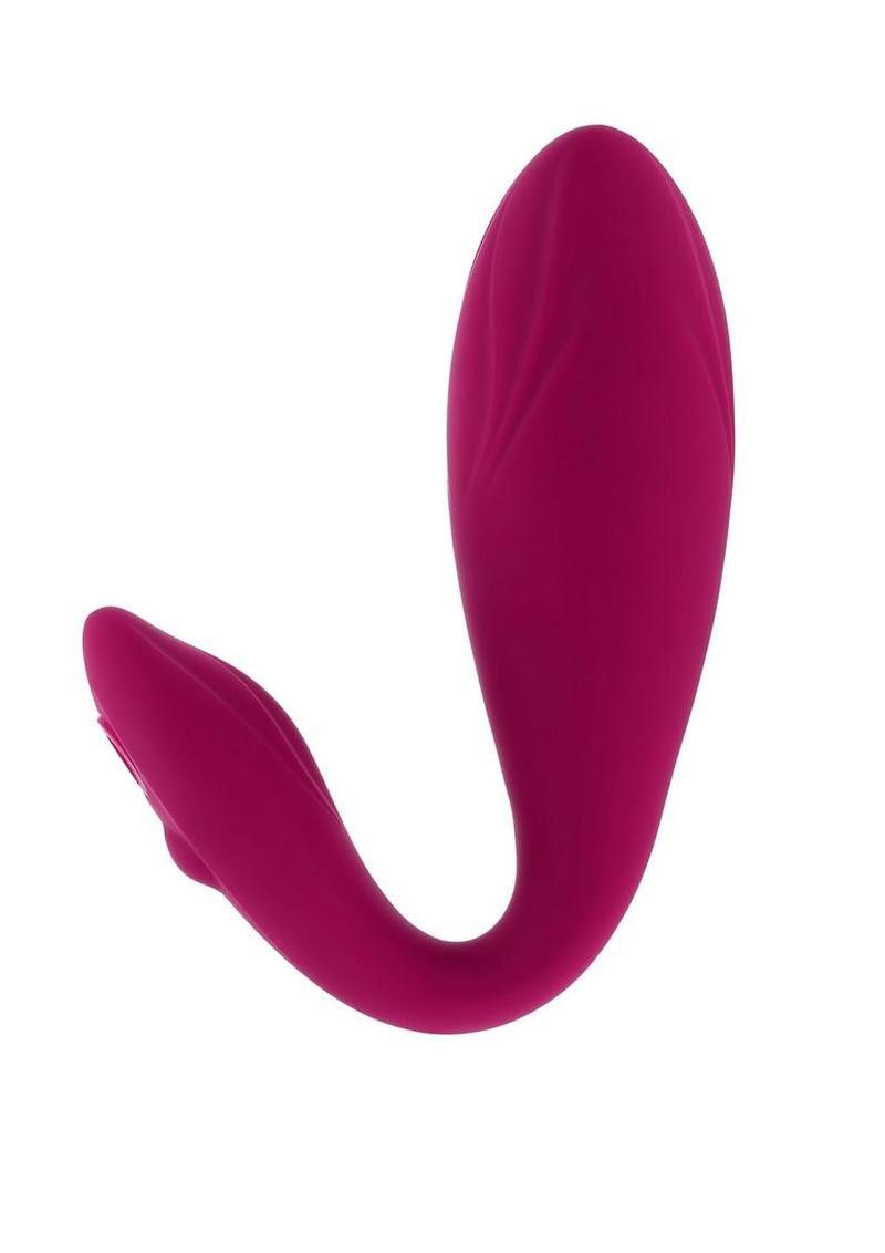 Cherry Pose Rechargeable Silicone Posable Vibrator with Remote