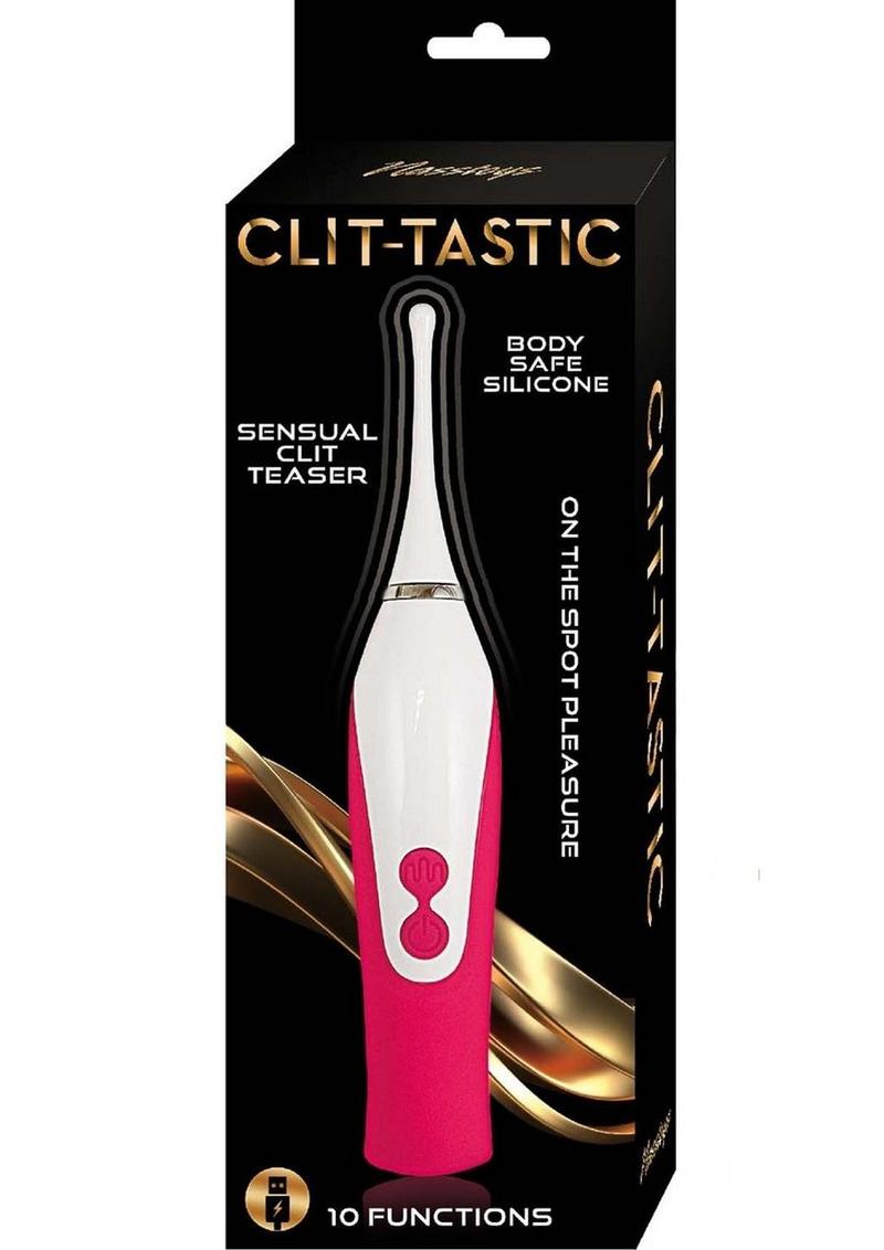 Clit-Tastic Sensual Clit Teaser Rechargeable Silicone Clitoral Vibrator