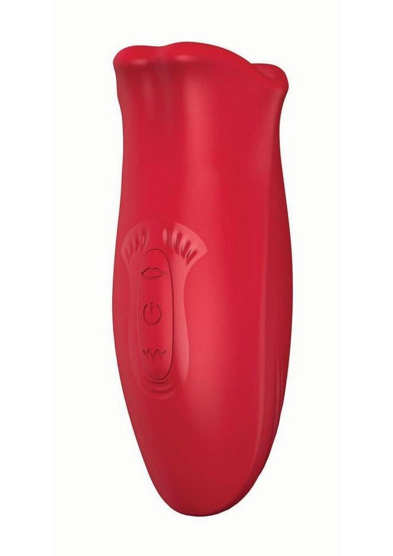 Clit-Tastic Tongue Licking Lover Rechargeable Silicone Stimulator