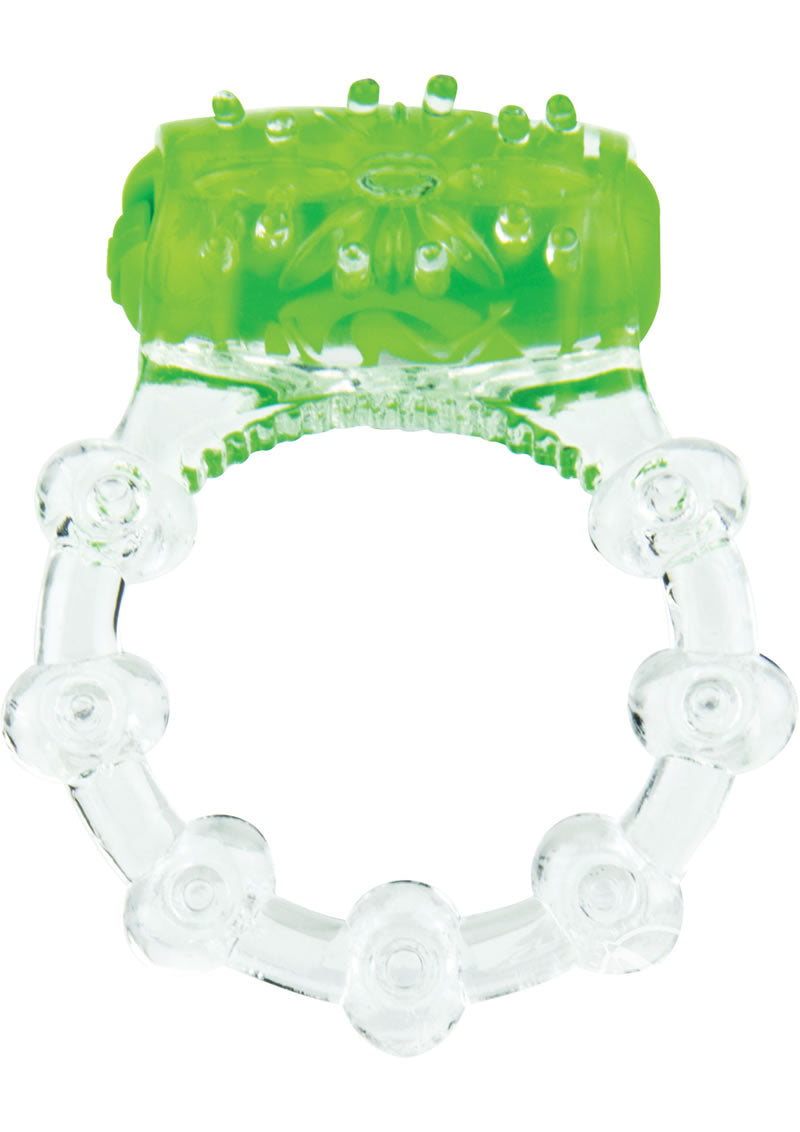 Color Pop Quickie Screaming O Vibrating Ring Silicone Cock Ring