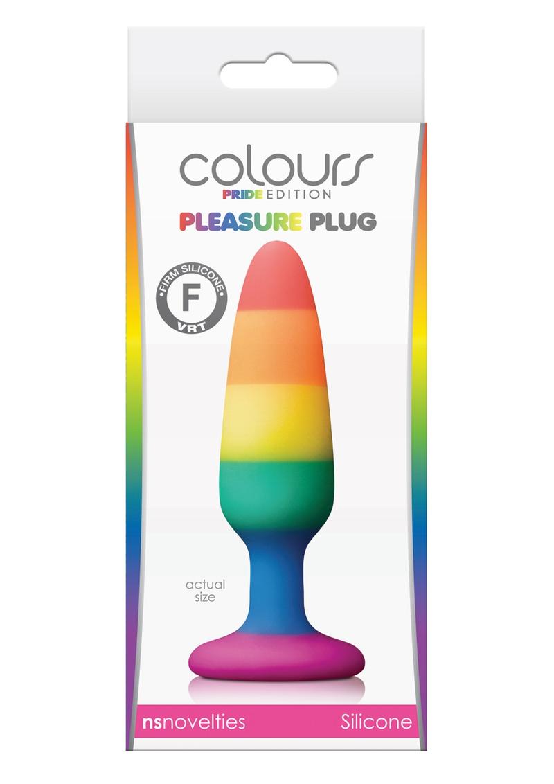 Colours Pleasure Plug Pride Edition Silicone Butt Plug