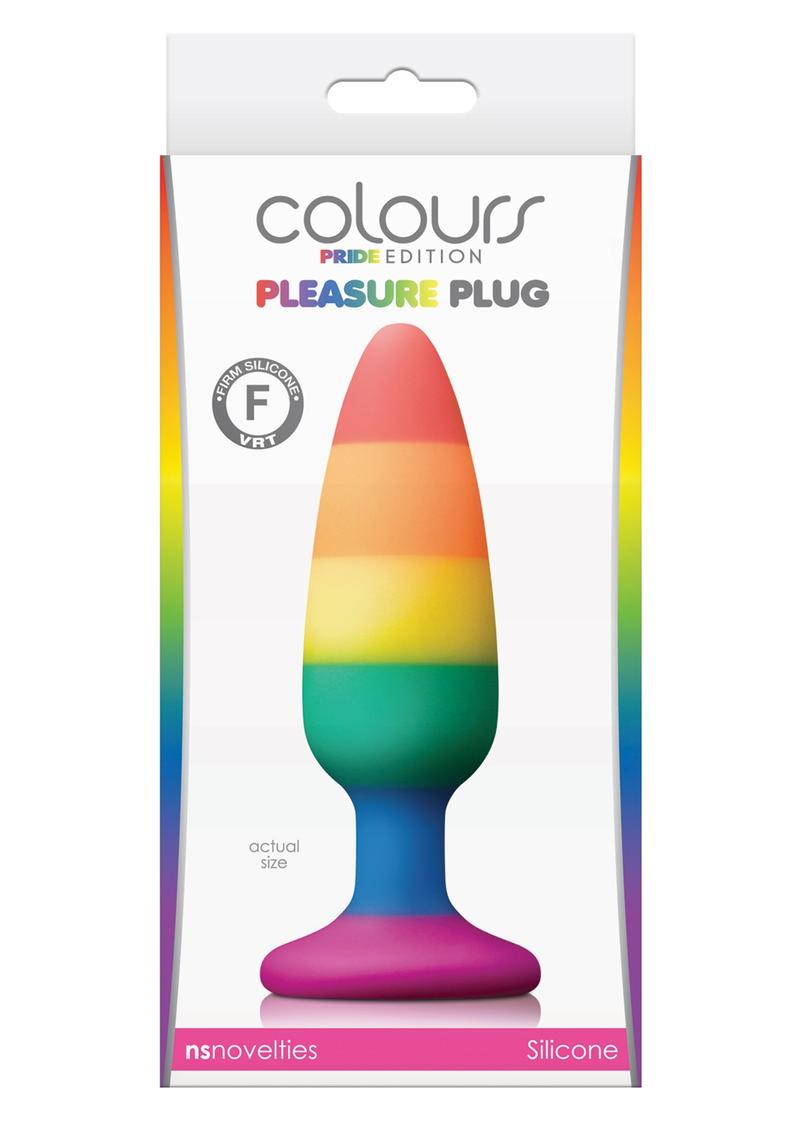 Colours Pleasure Pride Editon Silicone Butt Plug