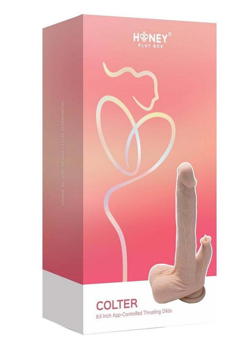 Colter App Controlled Realistic Thrusting Dido Vibrating Licker