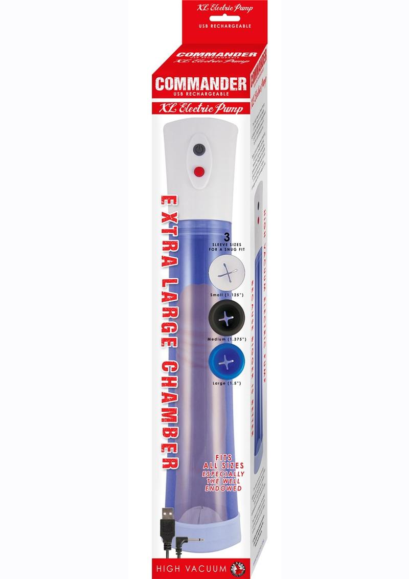 Commander Extra Large Electric Rechargeable Pump