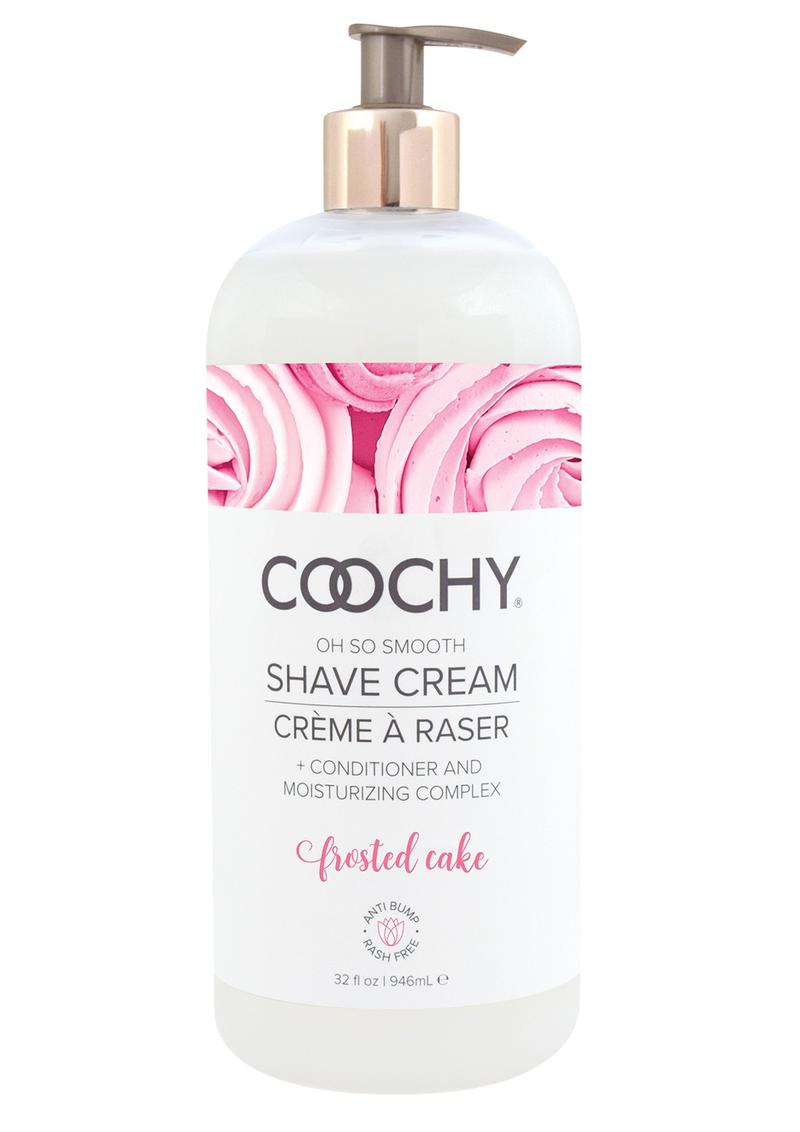 Coochy Shave Cream Frosted Cake