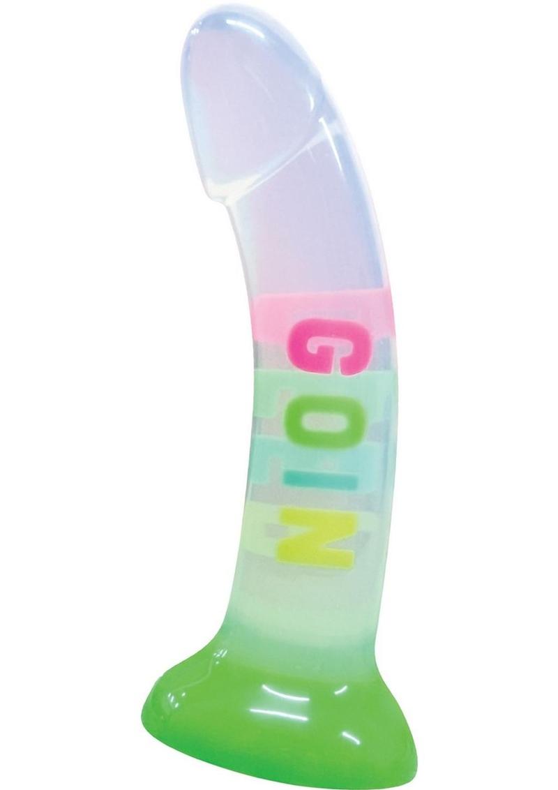 Cotton Candy Dirty Talk Goin Deep Silicone Dildo