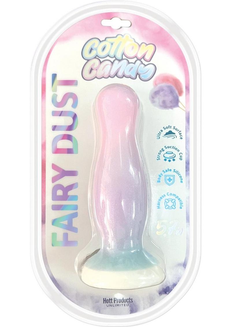 Cotton Candy Fairy Dust Mini Silicone Dildo