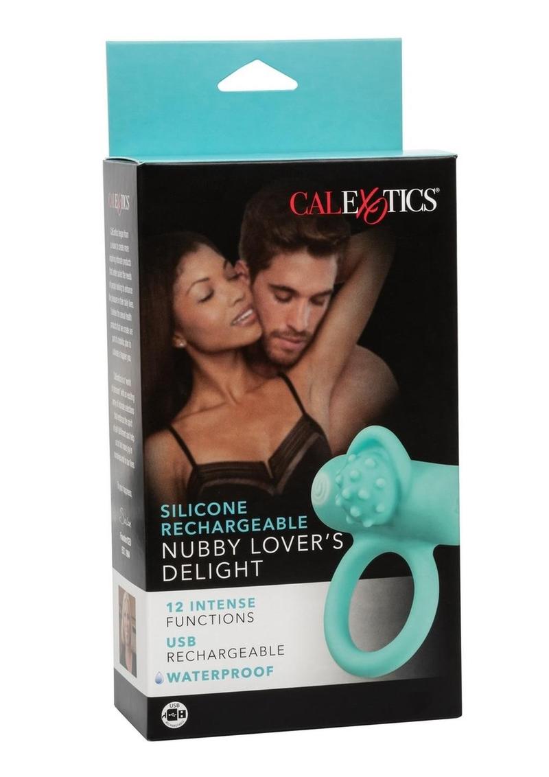 Couple's Enhancers Silicone Rechargeable Nubby Lover's Delight