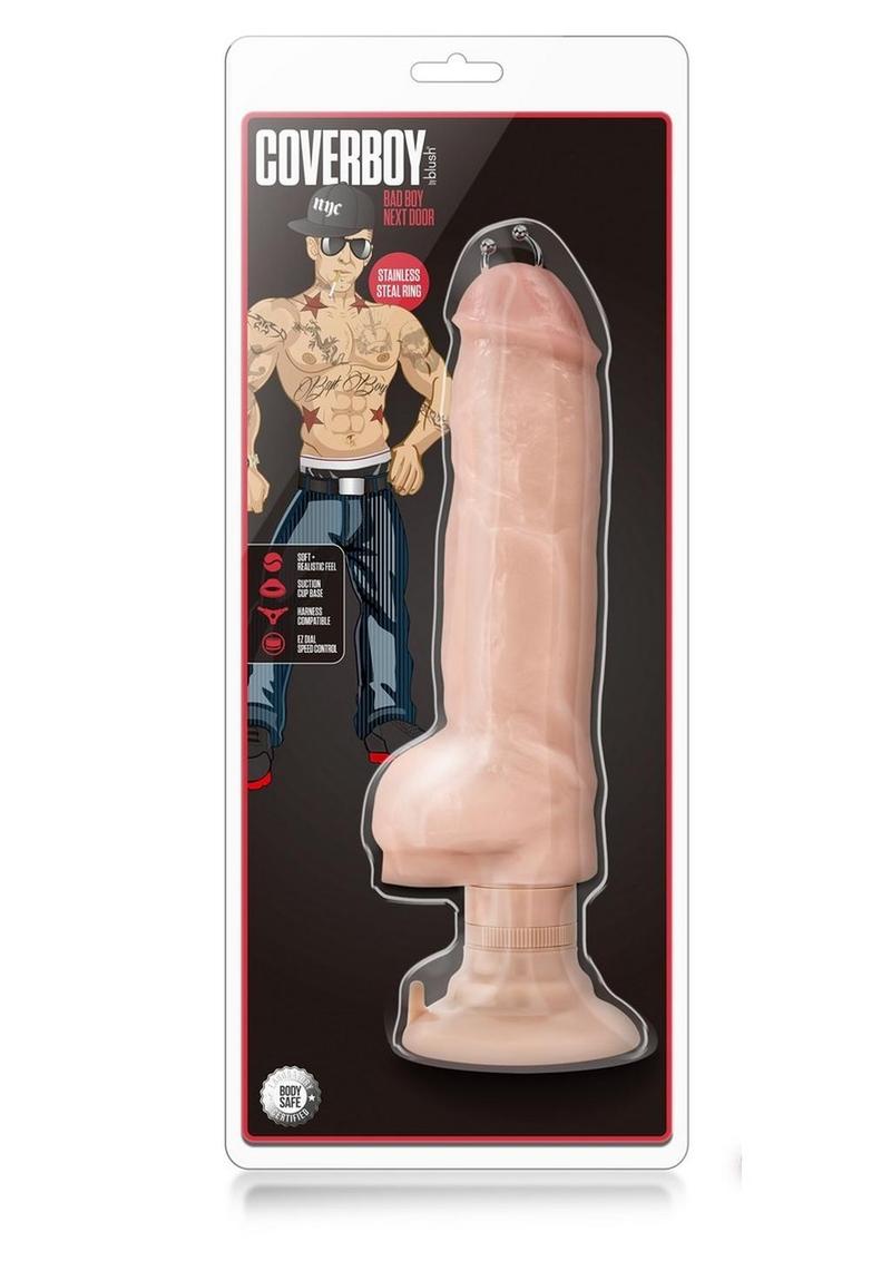 Loverboy Bad Boy Next Door Vibrating Dildo with Balls