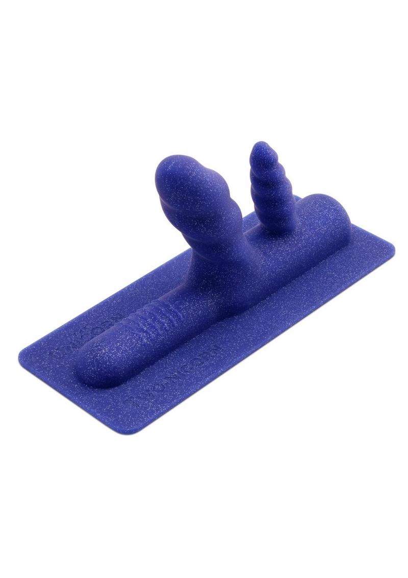 Cowgirl Unicorn Two-Nicorn Silicone Attachment