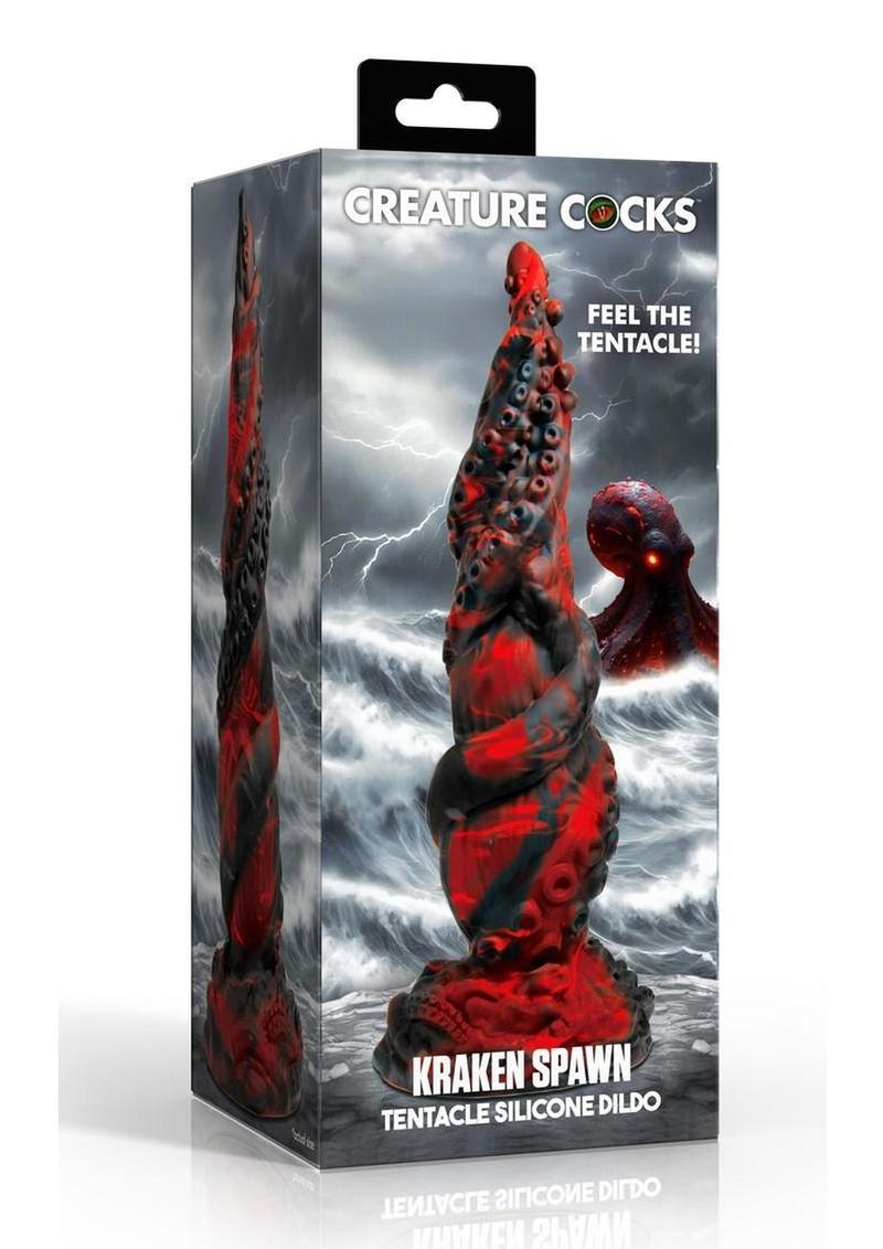 Creature Cock Kraken Spawn Tentacle Silicone Dildo