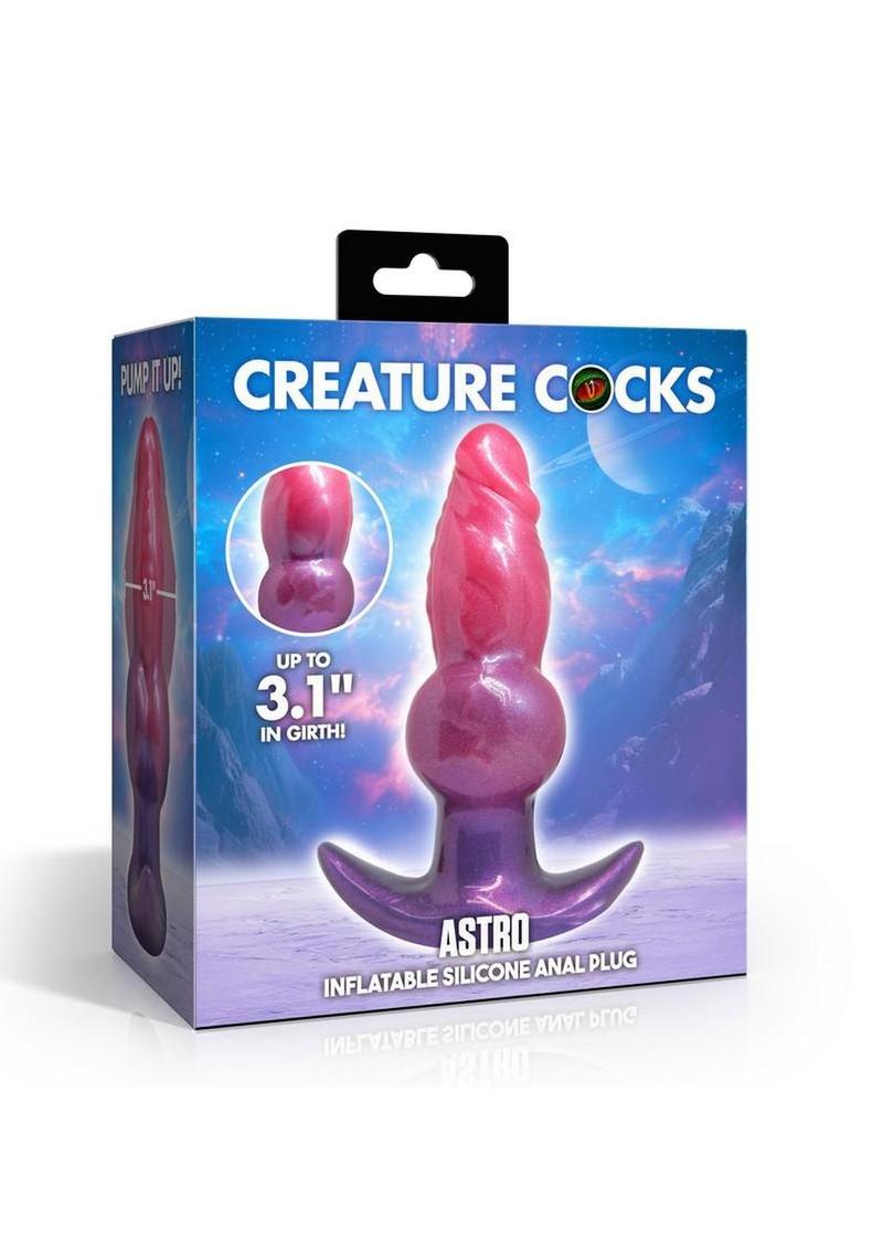 Creature Cocks Astro Inflatable Silicone Anal Plug