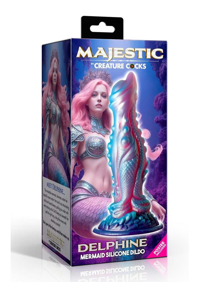 Creature Cocks Delphine Mermaid Silicone Dildo