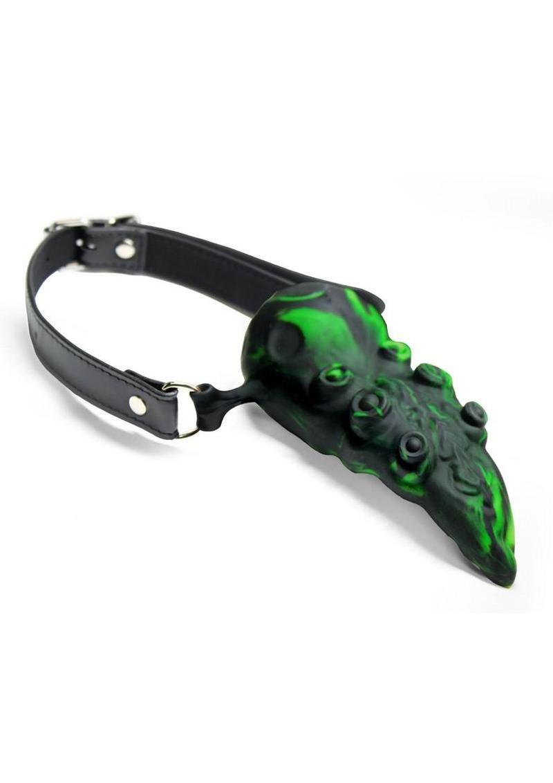 Creature Cocks Dragon's Lick Vibrating Rechargeable Silicone Oral Enhancer with Harness