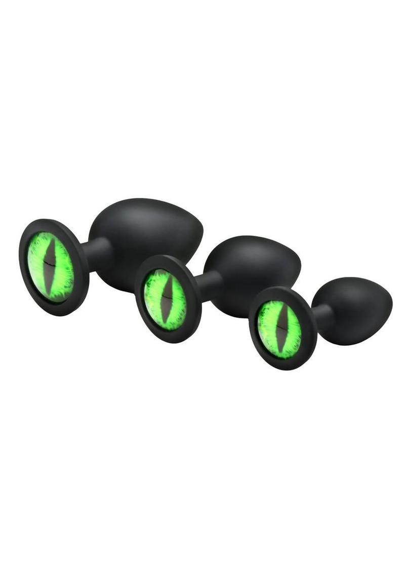 Creature Cocks Green Eye Silicone Butt Plug