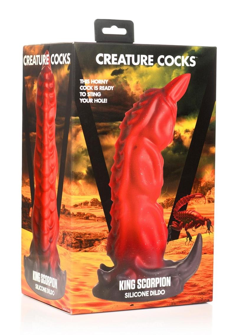 Creature Cocks King Scorpion Silicone Dildo