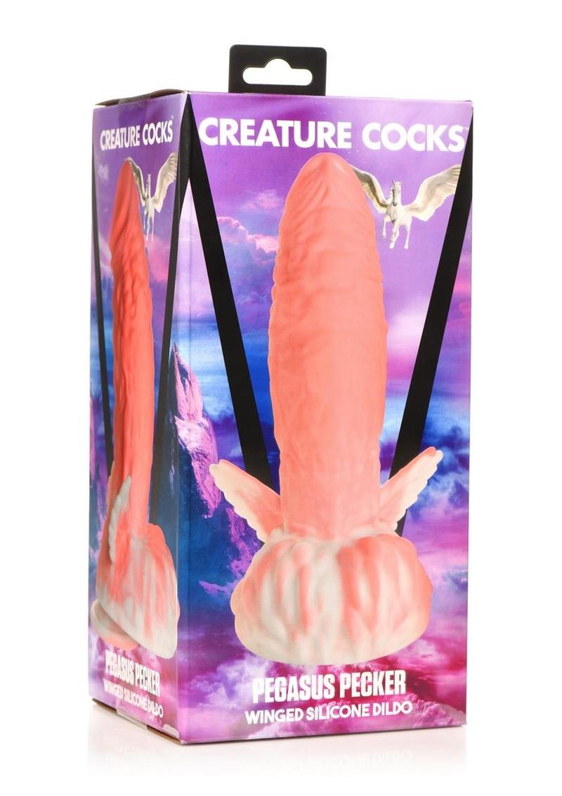 Creature Cocks Pegasus Pecker Winged Silicone Dildo