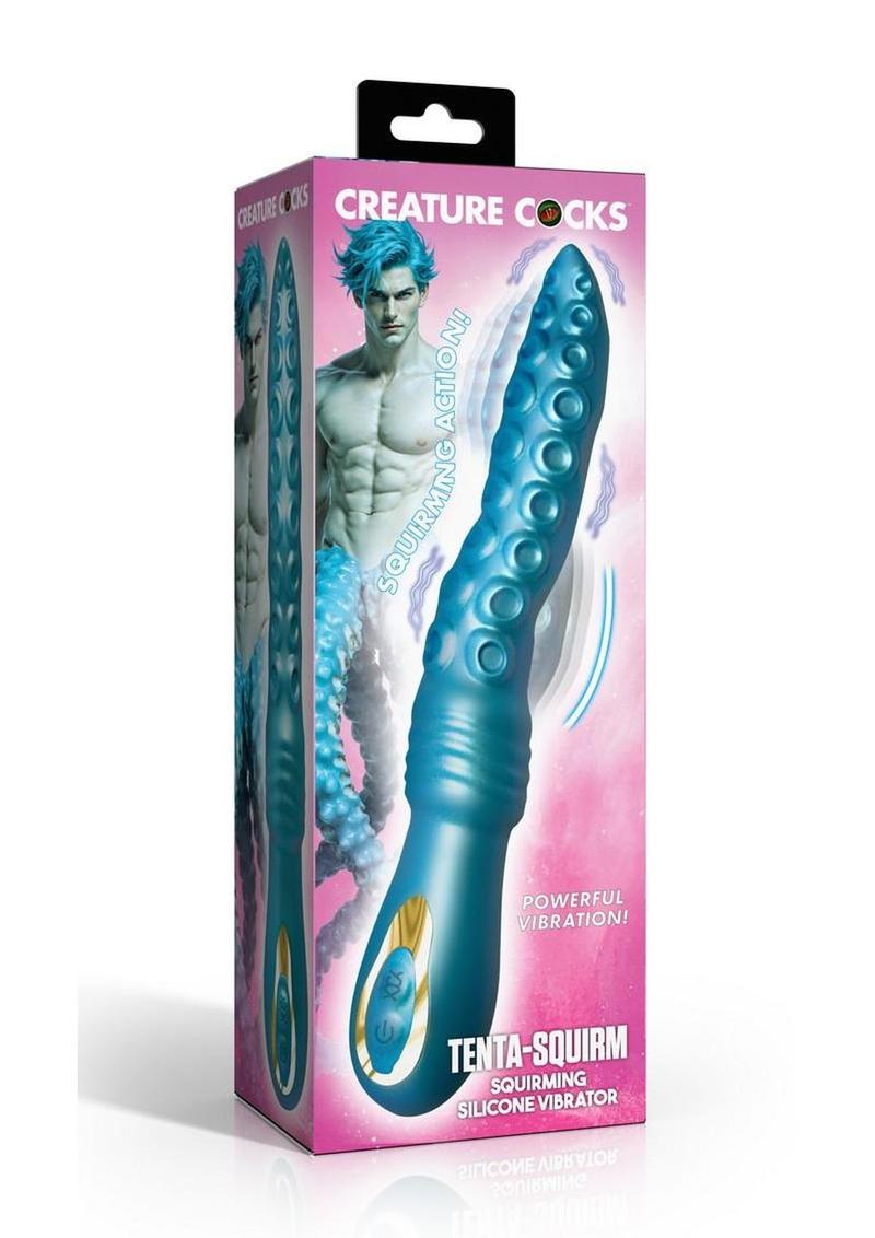 Creature Cocks Tenta-Squirm Squirming Rechargeable Silicone Vibrator