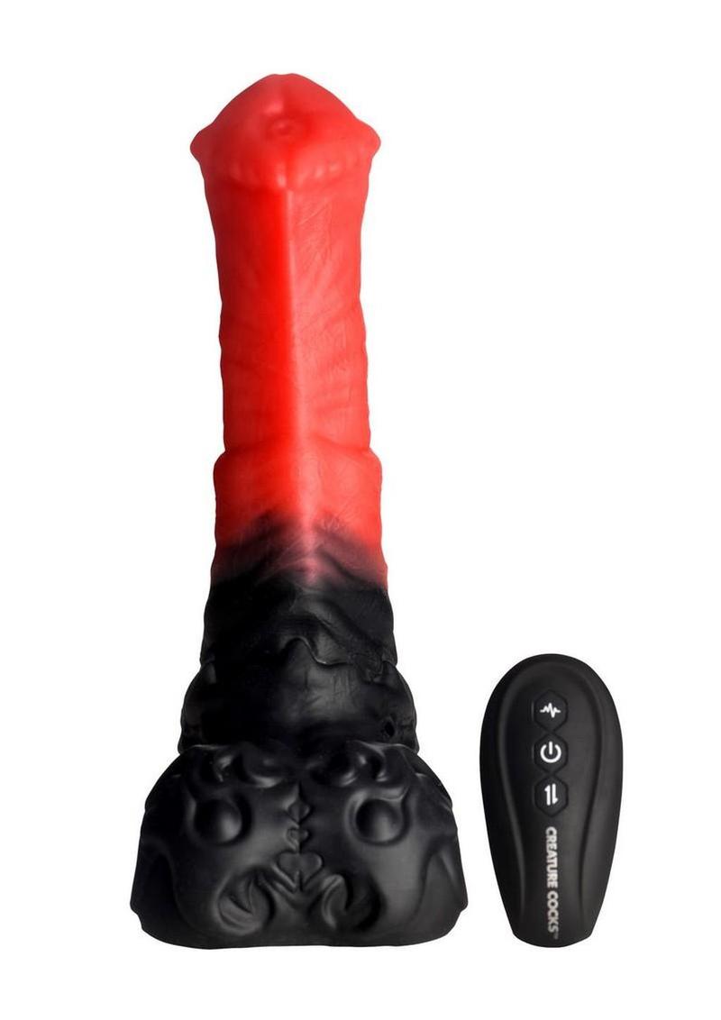 Creature Cocks Ultimate Centaur Thrusting and Vibrating Rechargeable Silicone Dildo with Remote Control