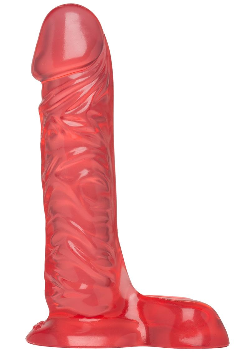 Crystal Jellies Ballsy Super Dildo