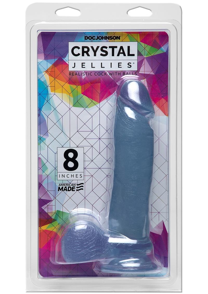 Crystal Jellies Dildo with Balls