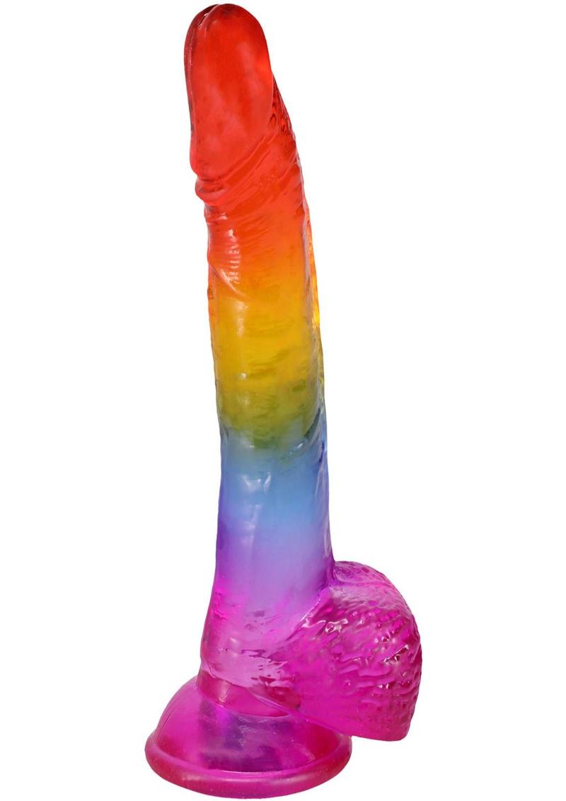 Crystal Jellies Realistic Dildo with Balls