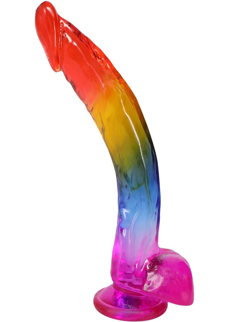 Crystal Jellies Realistic Dildo with Balls