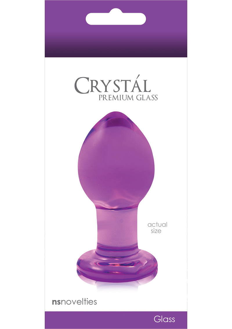 Crystal Premium Glass Butt Plug