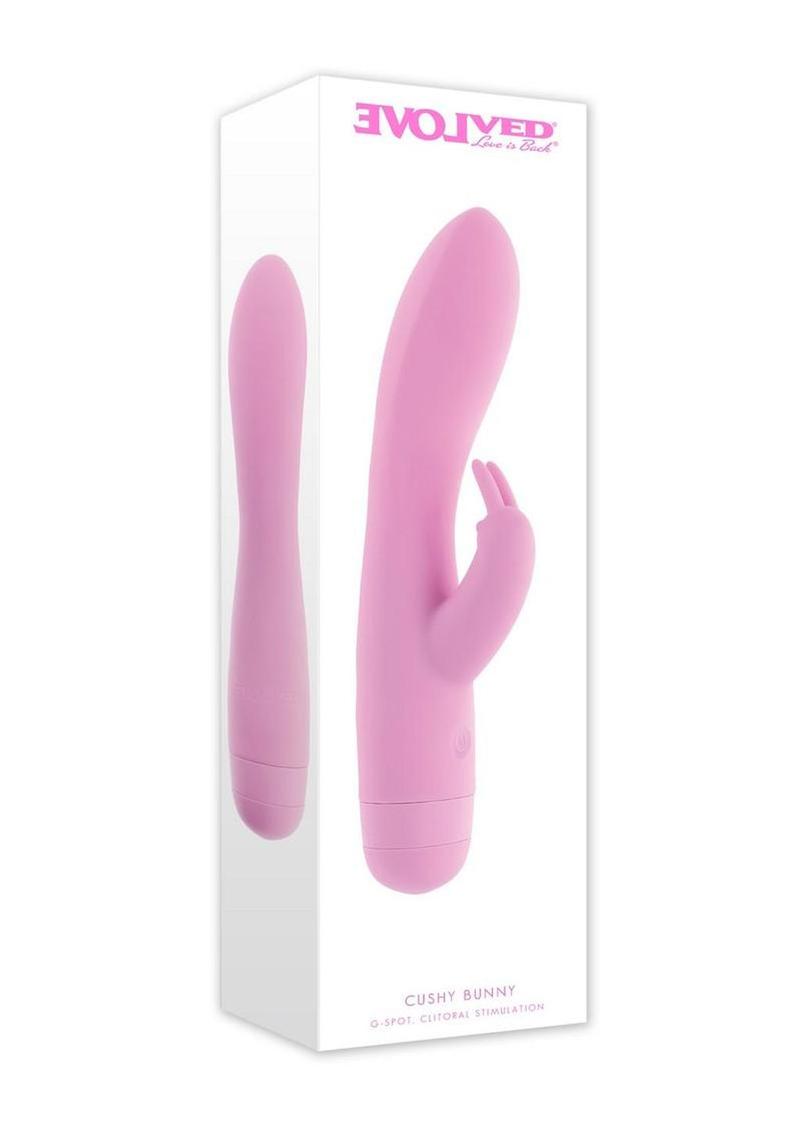 Cushy Bunny Rechargeable Silicone Rabbit Vibrator