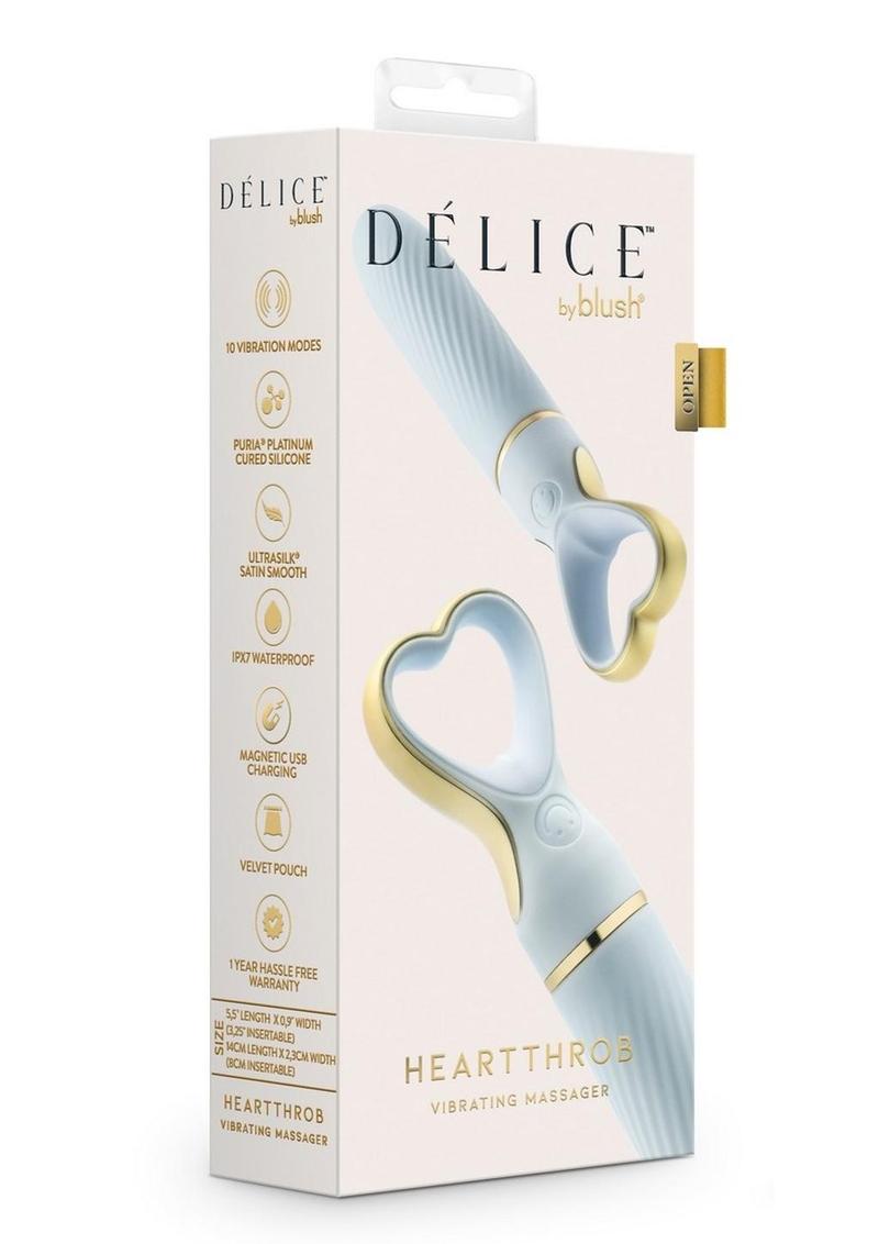 Delice Heartthrob Rechargeable Silicone Vibrator - Something