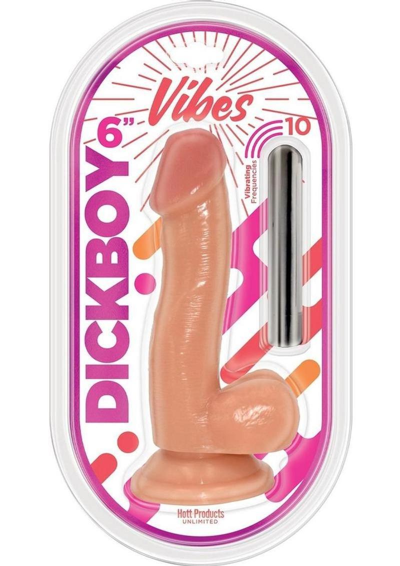 Dickboy Vibes Rechargeable Silicone Multi Speed Dildo