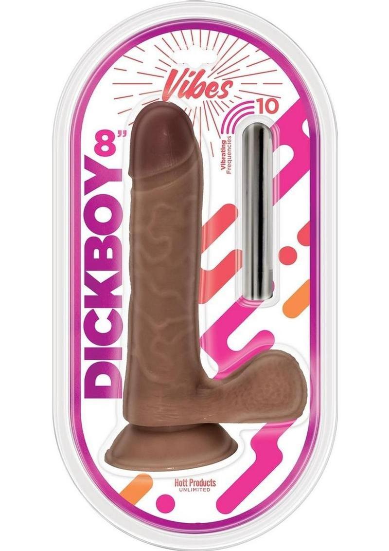 Dickboy Vibes Rechargeable Silicone Multi Speed Dildo