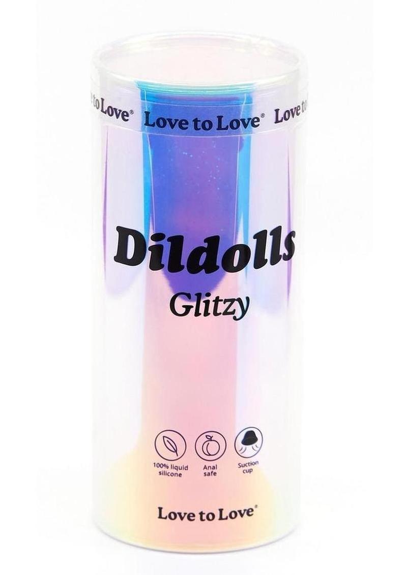 Dildolls Glitzy Silicone Dildo